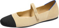 Square Mary Jane for Women - Machine Washable Square-Toe Flats