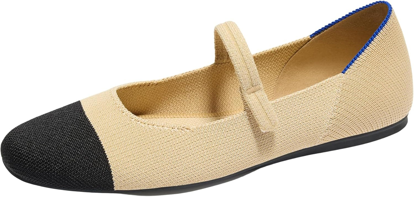 Rothy's The Square Mary Jane Women's Slip-On Shoes for Comfort