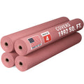 Heavy-Duty 35 in x 1992 in Red Rosin Paper Roll for Protection