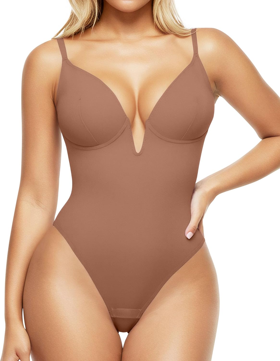 Popilush Shapewear Bodysuits for Women - Tummy Control Style