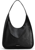 Women's Hobo Purse Faux Leather Shoulder Tote - Spacious Work Bag