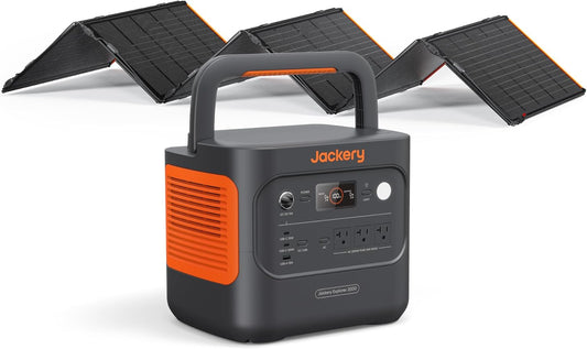 Jackery Explorer 2000 v2 Solar Generator for Camping and Emergencies