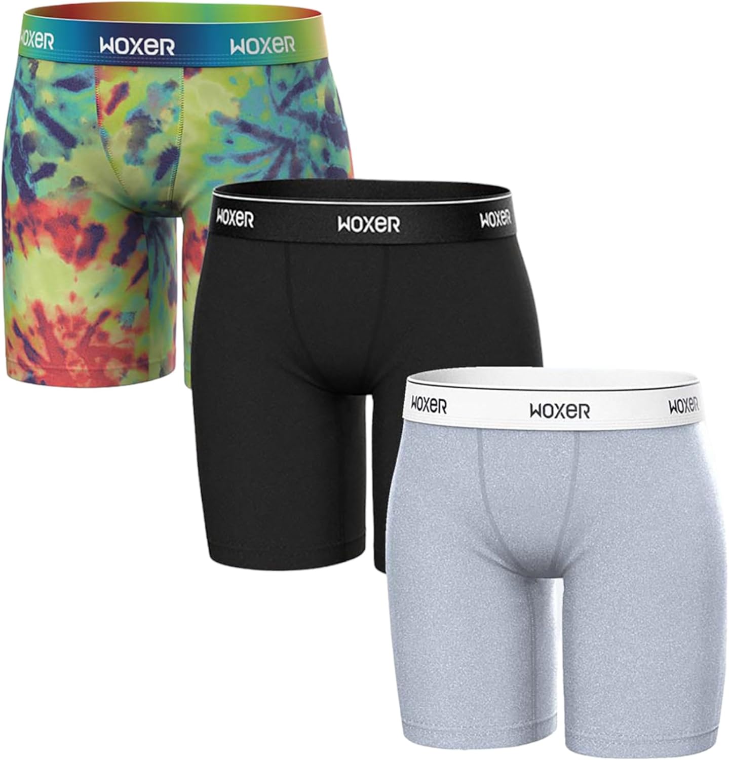 Woxer Womens Boxers Biker 9in Boy Shorts Underwear for Women