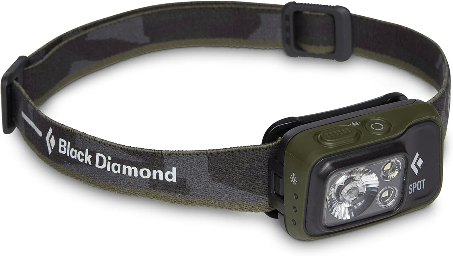 BLACK DIAMOND Spot 400 Headlamp: Bright, Durable, Waterproof