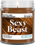 Sexy Beast Scented Candle - Smells Like Men's Cologne, 8oz