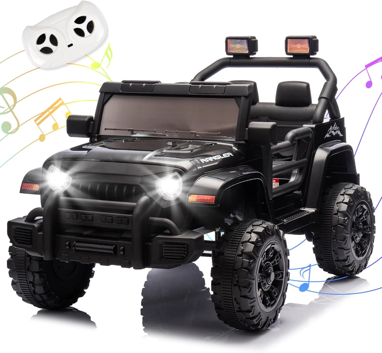 Ride on Truck Car for Kids with Remote Control and Music