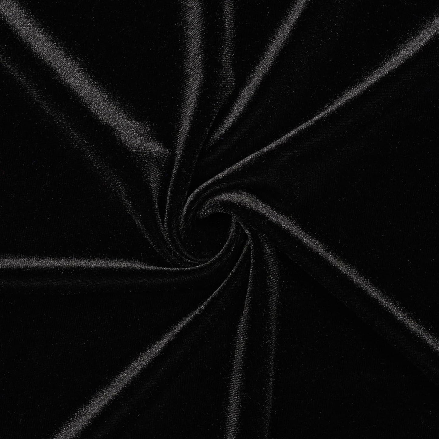 Pico Textiles Black Stretch Velvet Fabric for Apparel and Crafts