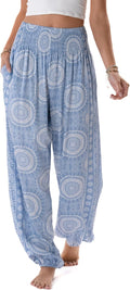 Trendy Lotus and Luna Women's Harem Pants for Leisure and Travel