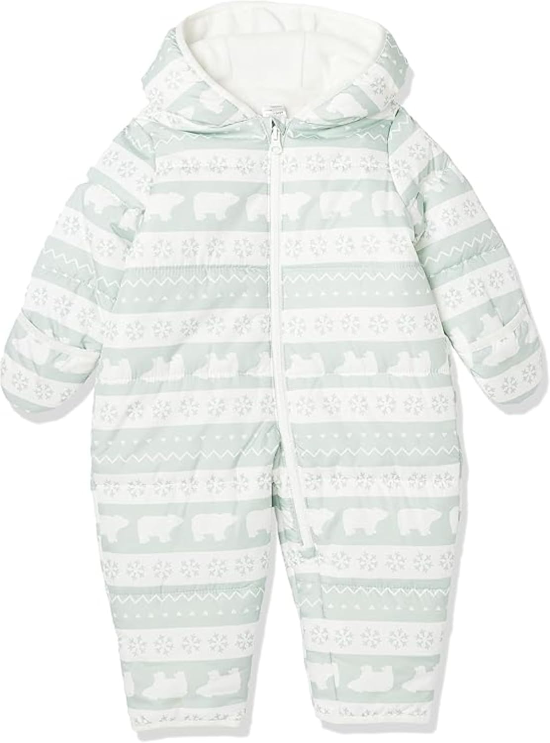 Simple Joys Baby One-Piece Snowsuit Bunting for Winter Warmth
