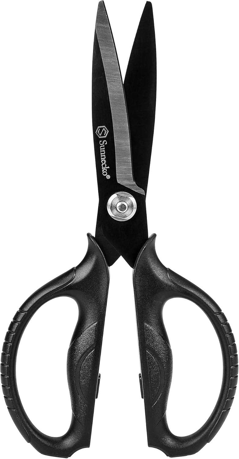 Sunnecko Kitchen Scissors Heavy Duty Titanium Coated Shears