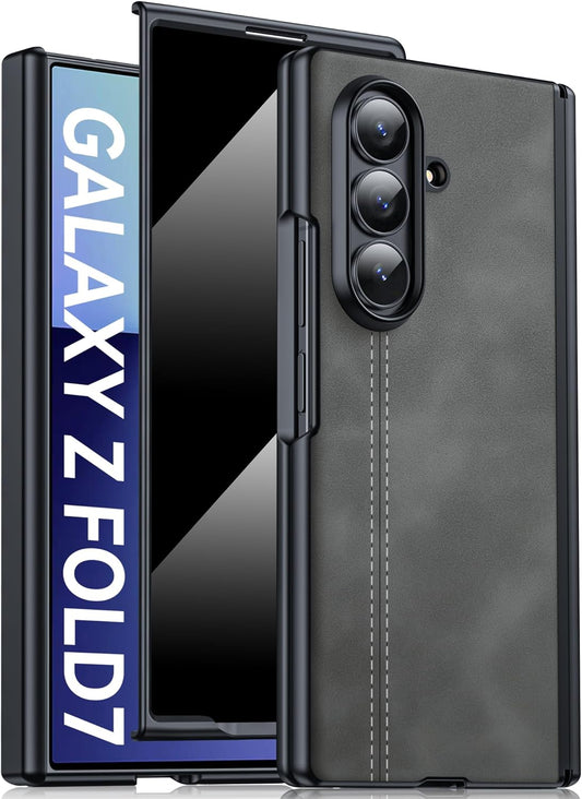 Samsung Galaxy Z Fold 7 Case with Privacy Screen Protector