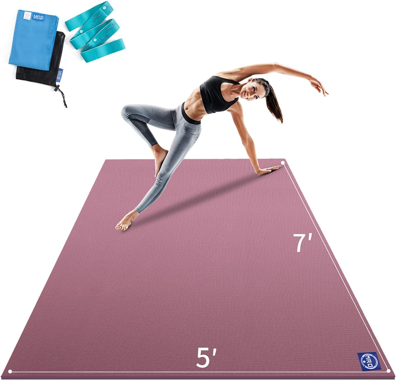 MRO Extra Large Yoga Mat for Ultimate Comfort and Stability