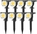 3-Mode Solar Outdoor Spot Lights - Bright Long-Run Garden Lighting