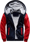 MANLUODANNI Men's Hooded Thick Wool Winter Hoodie - Warm Everyday Coat