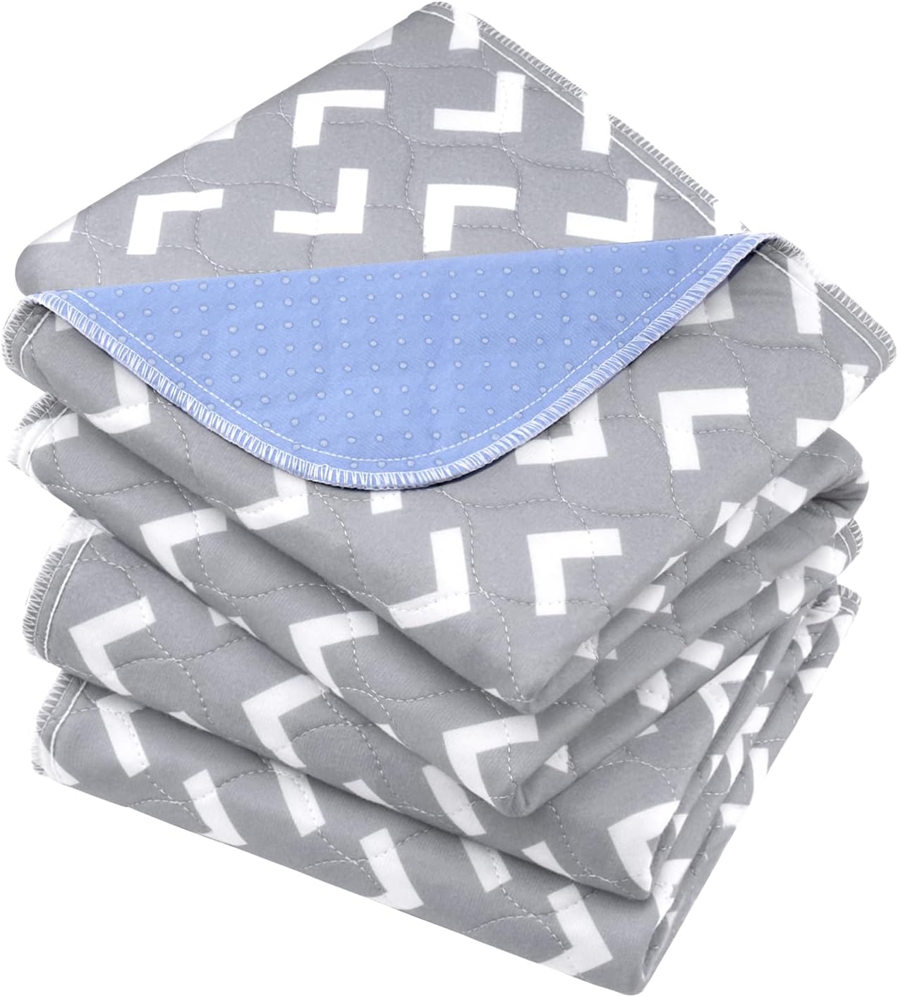 Non-Slip Bed Pads for Incontinence - Waterproof & Washable