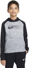 Nike Therma Big Kids Pullover Graphic Training Hoodie - Warm Everyday
