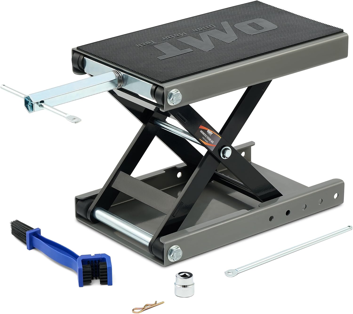 Orion Motor Tech Motorcycle Lift Jack for Easy Maintenance