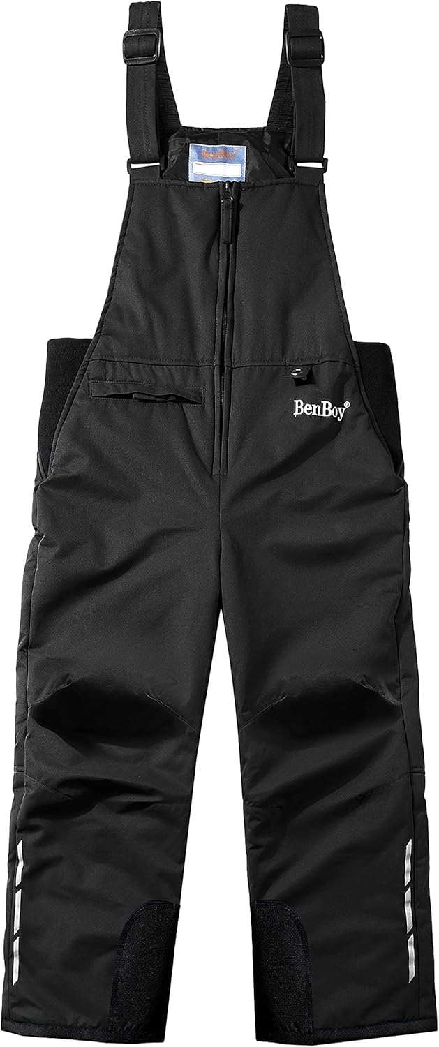 BenBoy Kids Snow Ski Bib Pants for Winter Fun and Adventure