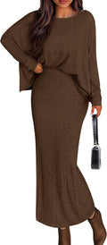 PRETTYGARDEN Women's Fall Two Piece Skirt Set - Elegant Everyday