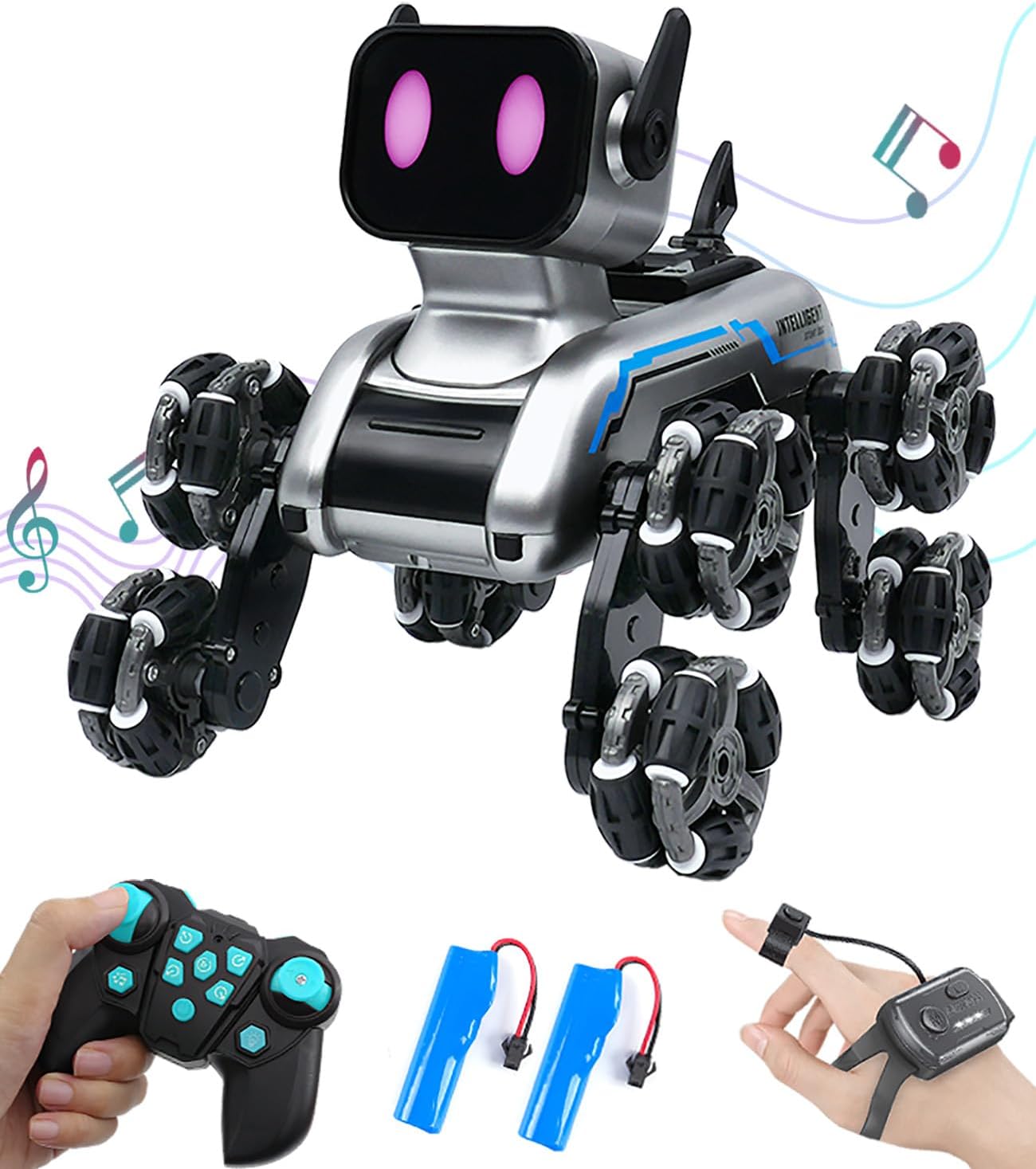 Remote Control Robot Dog Toy: Ultimate Stunt Fun!