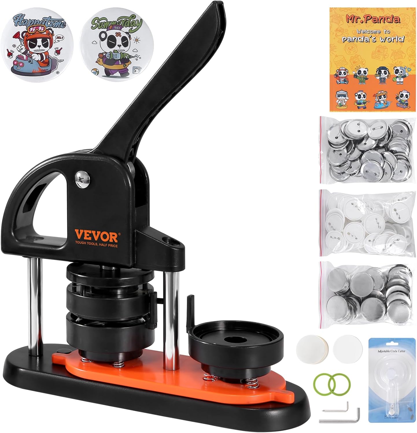 VEVOR Button Maker Machine for DIY Gifts and Fun Projects