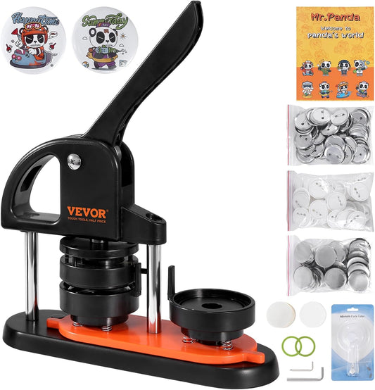 VEVOR Button Maker Machine for DIY Gifts and Fun Projects
