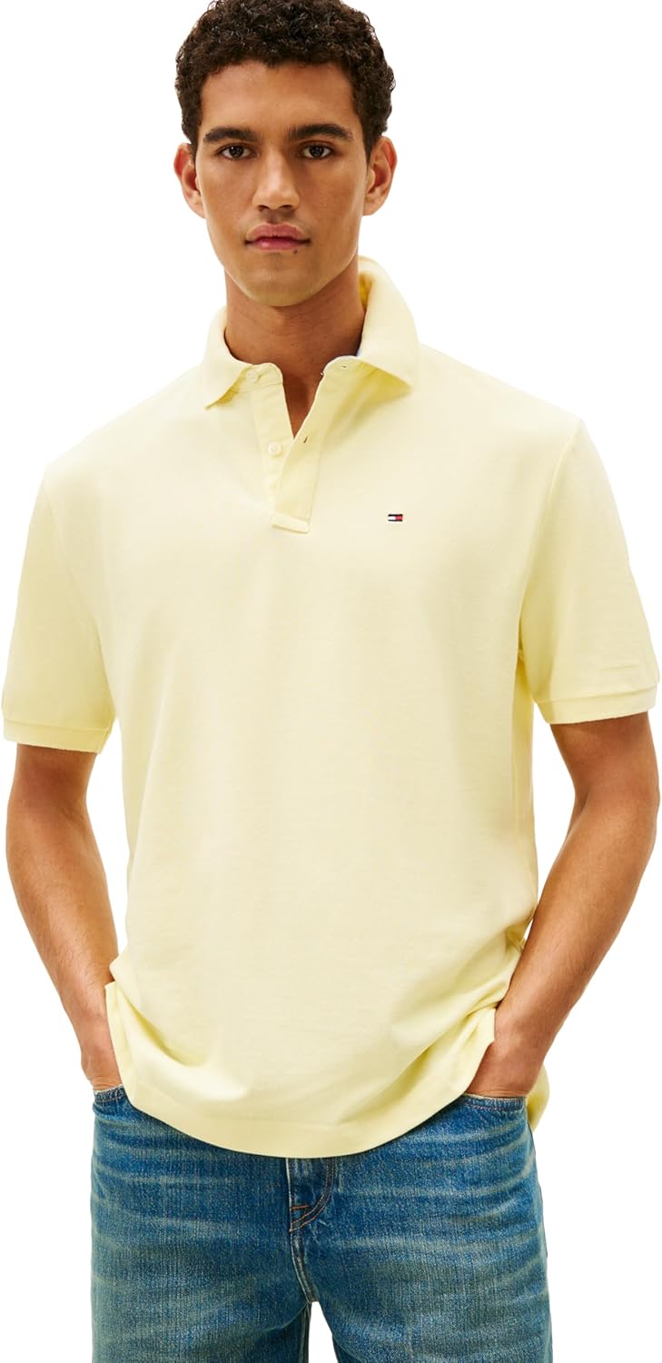 Tommy Hilfiger Men's Short Sleeve Cotton Pique Polo Shirt Review