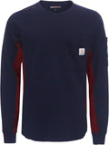 FR Henley & Short Sleeve Work Shirt for Men - Lightweight 5.5oz