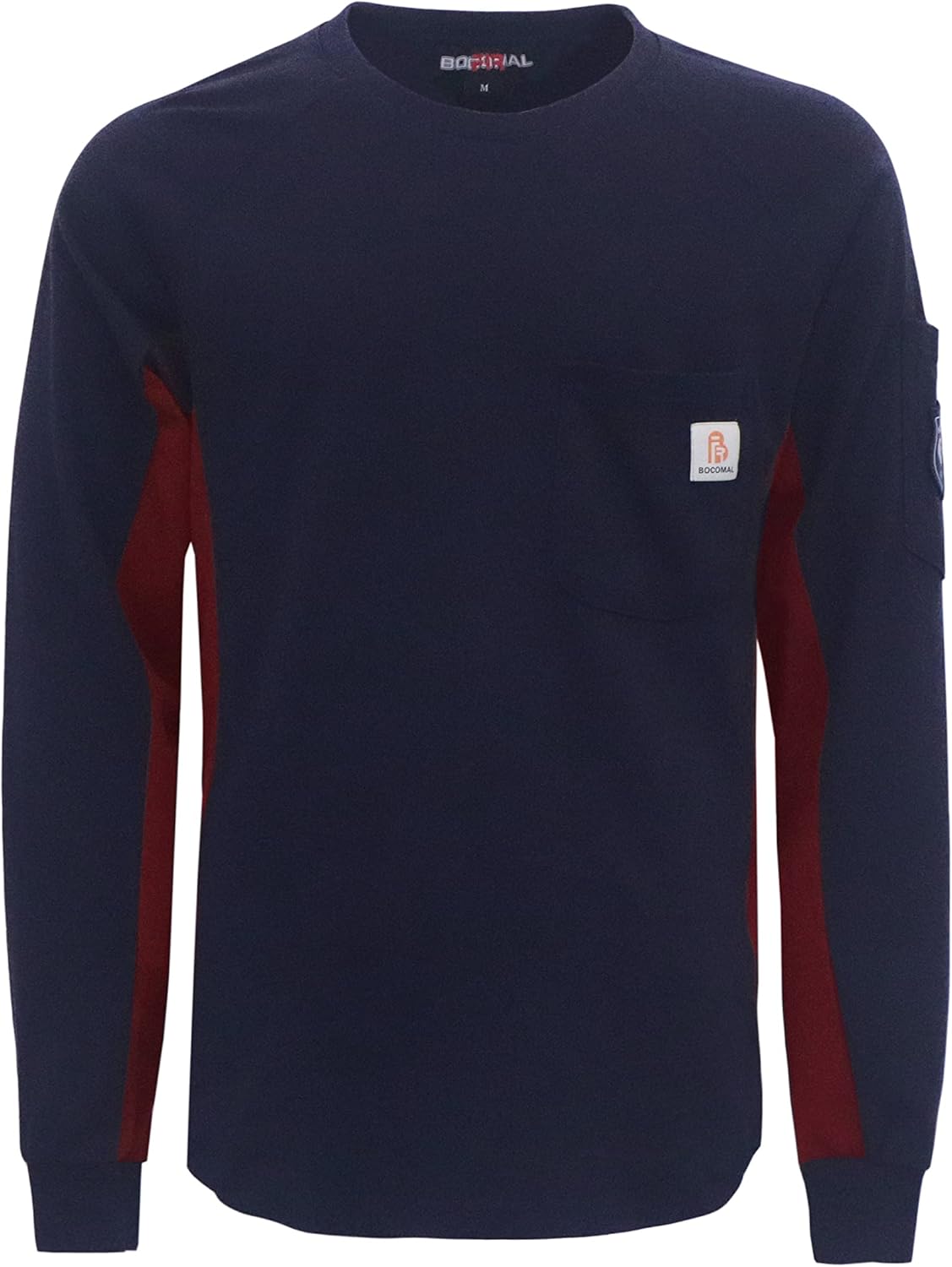 BOCOMAL FR Shirts Light Weight Henley Flame Resistant Workwear