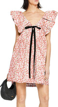 hibshaby Women's Floral Print Mini Dress for Every Occasion