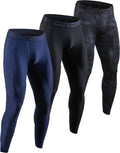 DEVOPS Compression Pants 2 or 3 Pack Men's Athletic