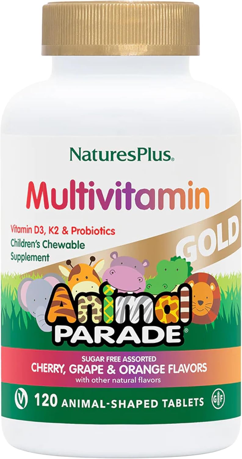 Animal Parade Gold Children's Multivitamin - 120 Chewable Tablets
