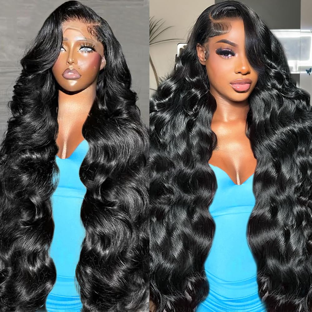 30inch Body Wave Lace Front Wigs Human Hair for Black Women