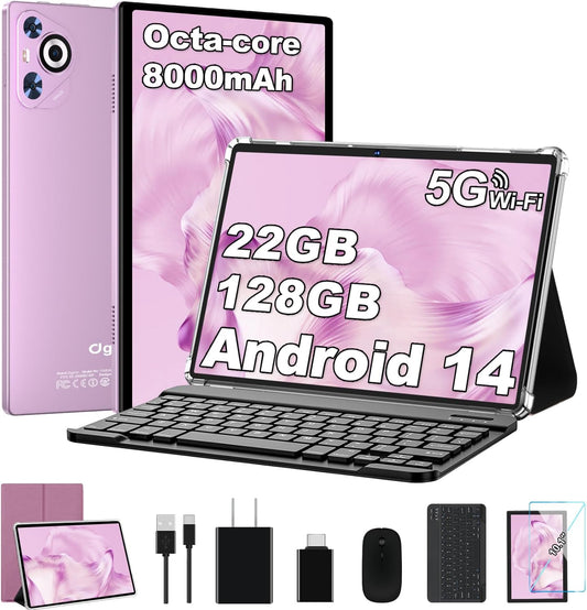 2025 Android 14 Tablet with 22GB RAM and 128GB ROM for All
