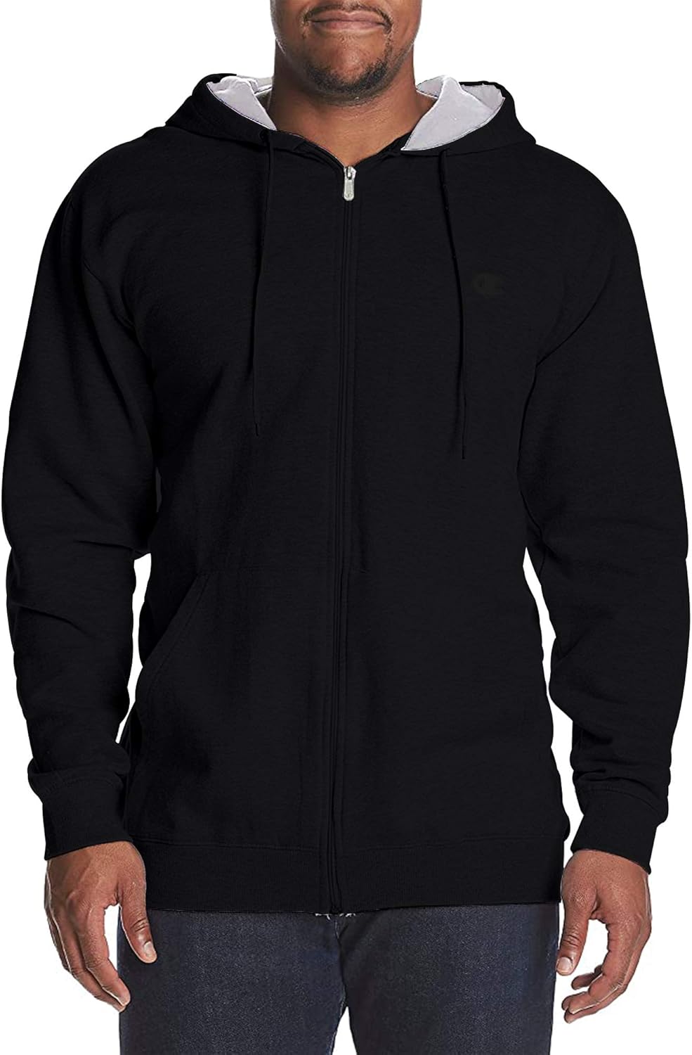 Champion Big & Tall Zip Hoodie | Warm Fleece Jacket