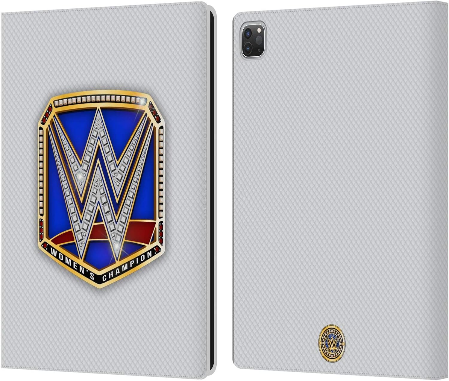 WWE Smackdown Women's Champion Leather Wallet Case for iPad Pro