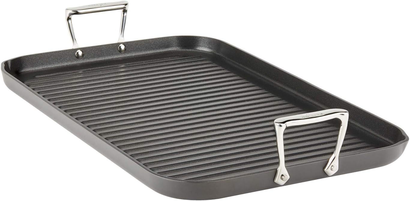All-Clad HA1 Nonstick Grill Pan 13x20 Inch for Perfect Cooking
