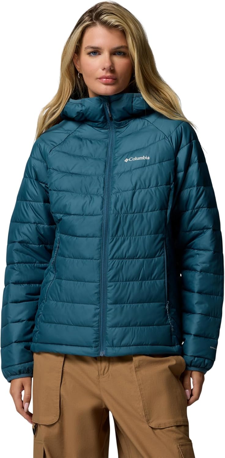 Columbia Women's Powder Lite II Hooded Jacket for Cold Weather