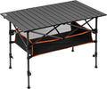 Night Cat Foldable Camping Table: Lightweight & Adjustable!