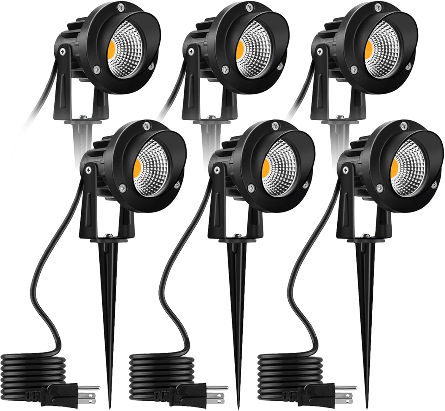 Romwish 120V LED Landscape Lights for Outdoor Lighting