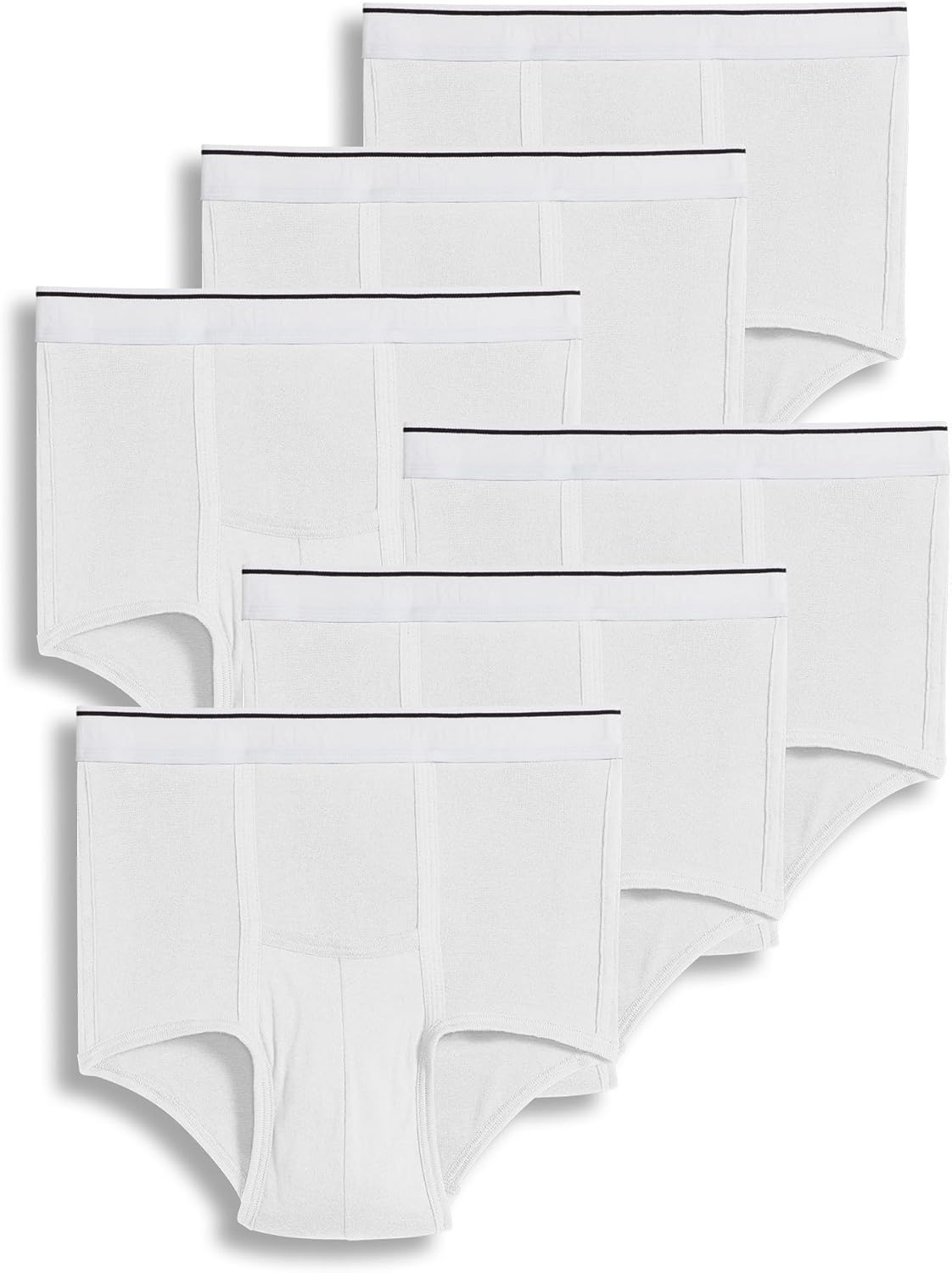 Jockey Men's Underwear Pouch Brief - Comfortable 6 Pack