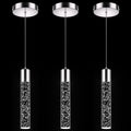 Pendant Lights Kitchen Island 3 Pack - Modern 6500K LED Ceiling Lights