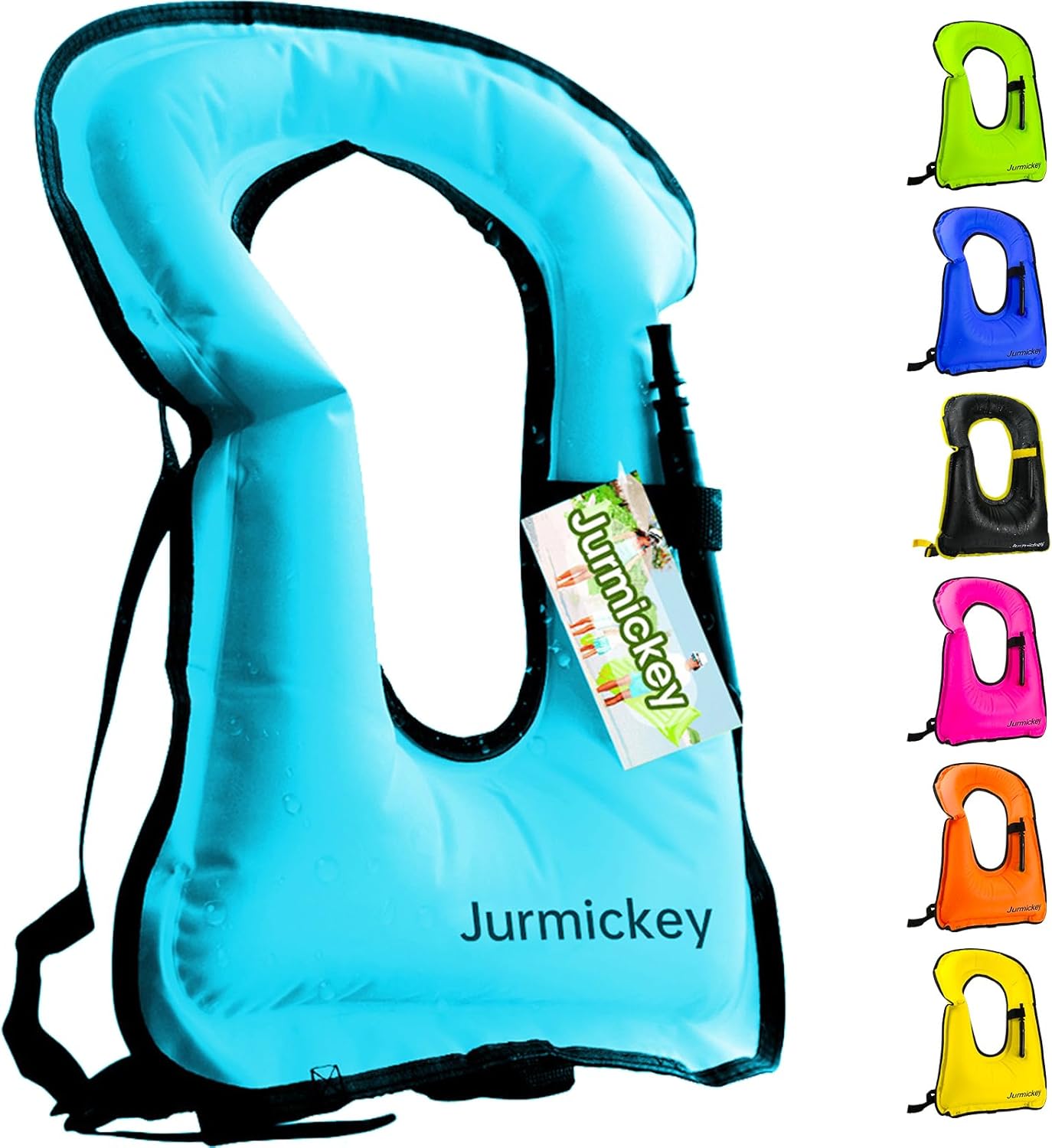 Buoyant Snorkel Vest for 220 lbs: Jurmickey