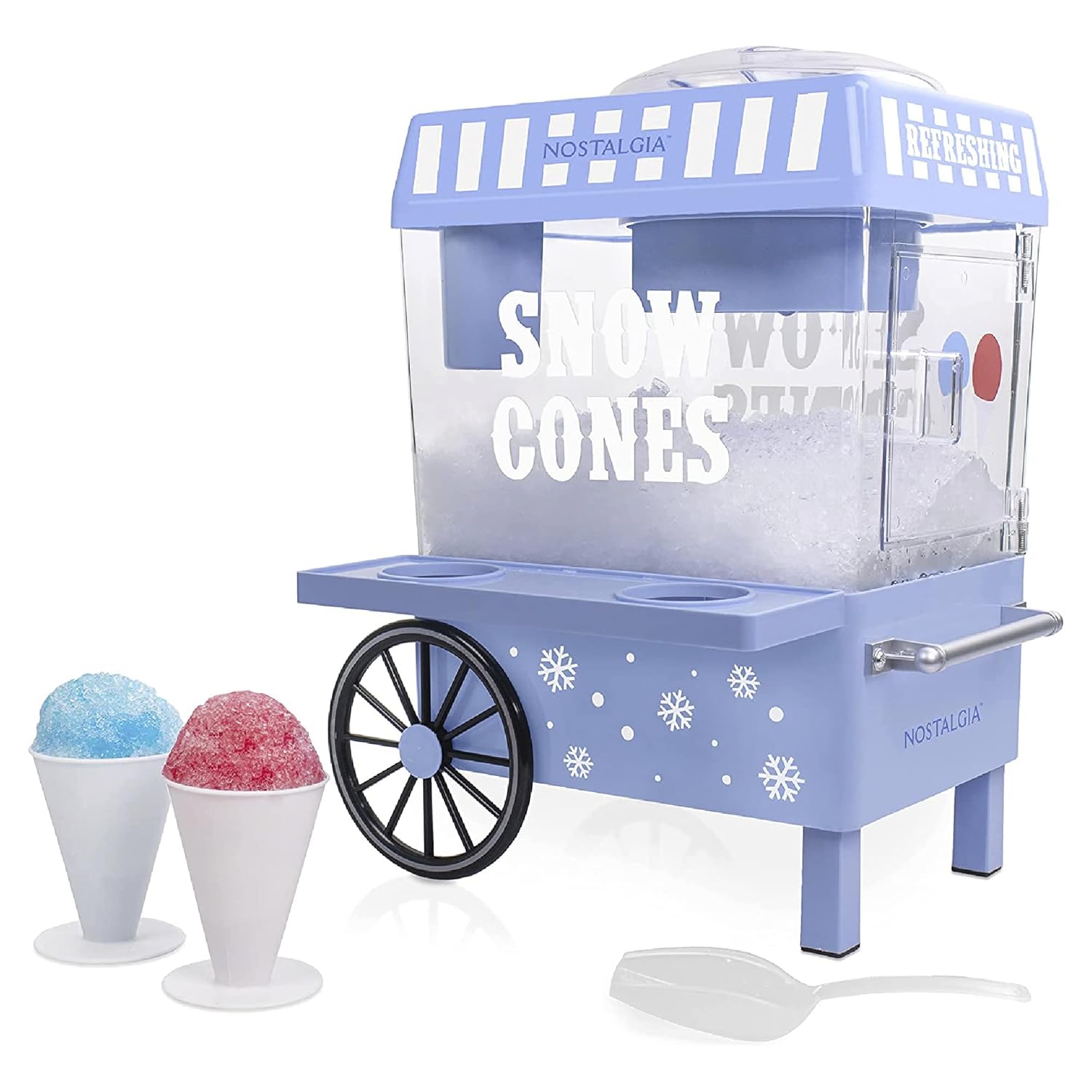 Retro Snow Cone Machine - Makes 20 ICY Treats!