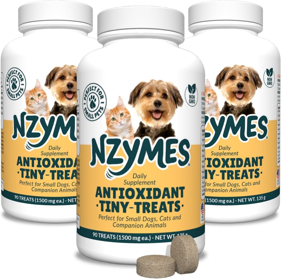 Nzymes Antioxidant Tiny Treats for Dogs with Joint Issues