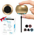 Gold Mini Bluetooth Speaker, Wireless, Rechargeable, Portable with Built-in Mic by AUKSKY