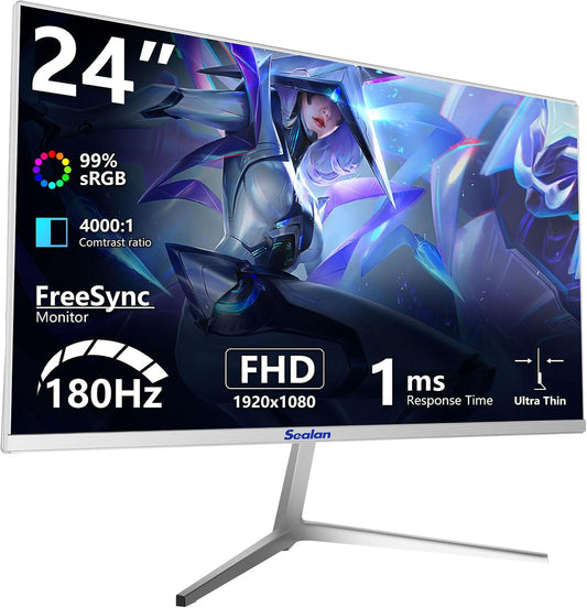 Sealan 24 FHD Gaming Monitor - 180Hz AMD FreeSync