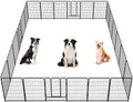 Dog Playpen 40 in Heavy Duty Foldable Exercise Fence - Portable Pet