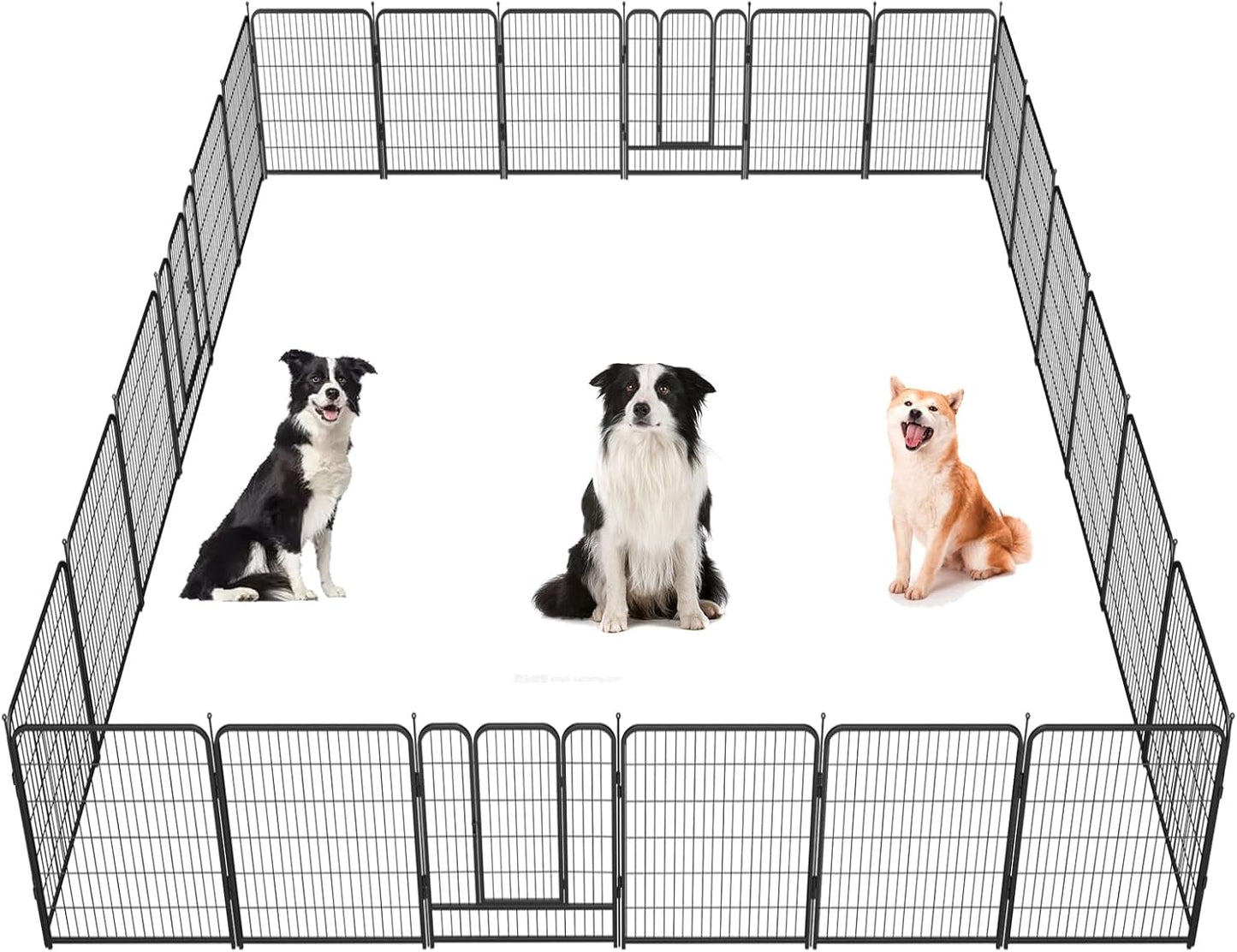 Heavy Duty Dog Playpen for Indoor and Outdoor Use, 40 Inch