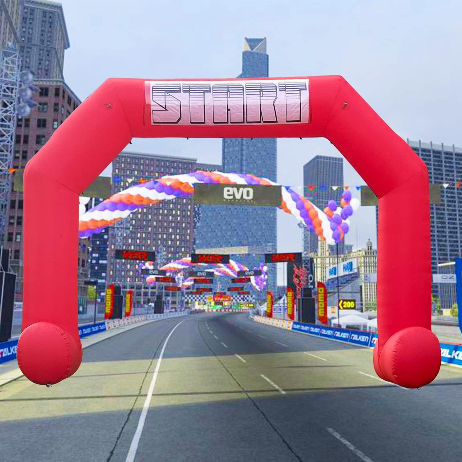 20ft Inflatable Arch for Race Events and Outdoor Advertising
